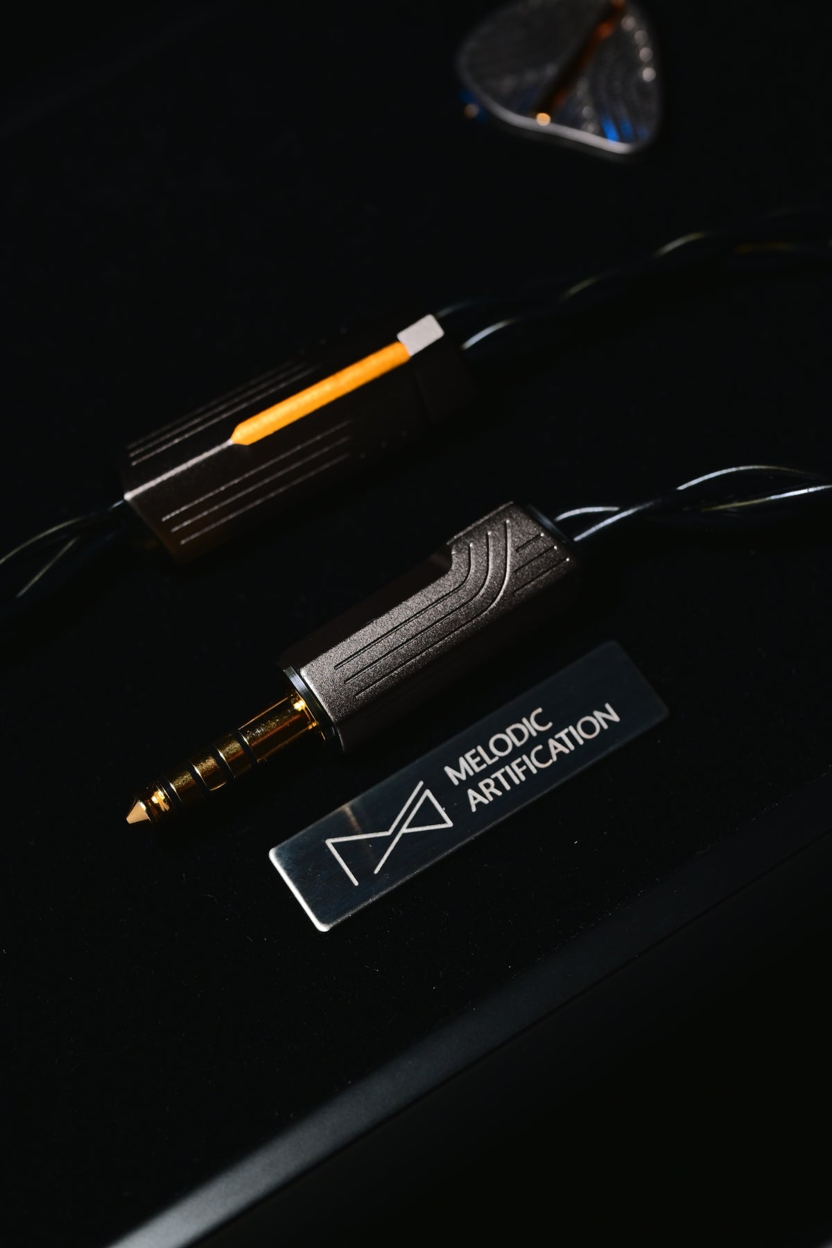 Melodic Artification Eternitum hand-braided cable and 4.4mm plug