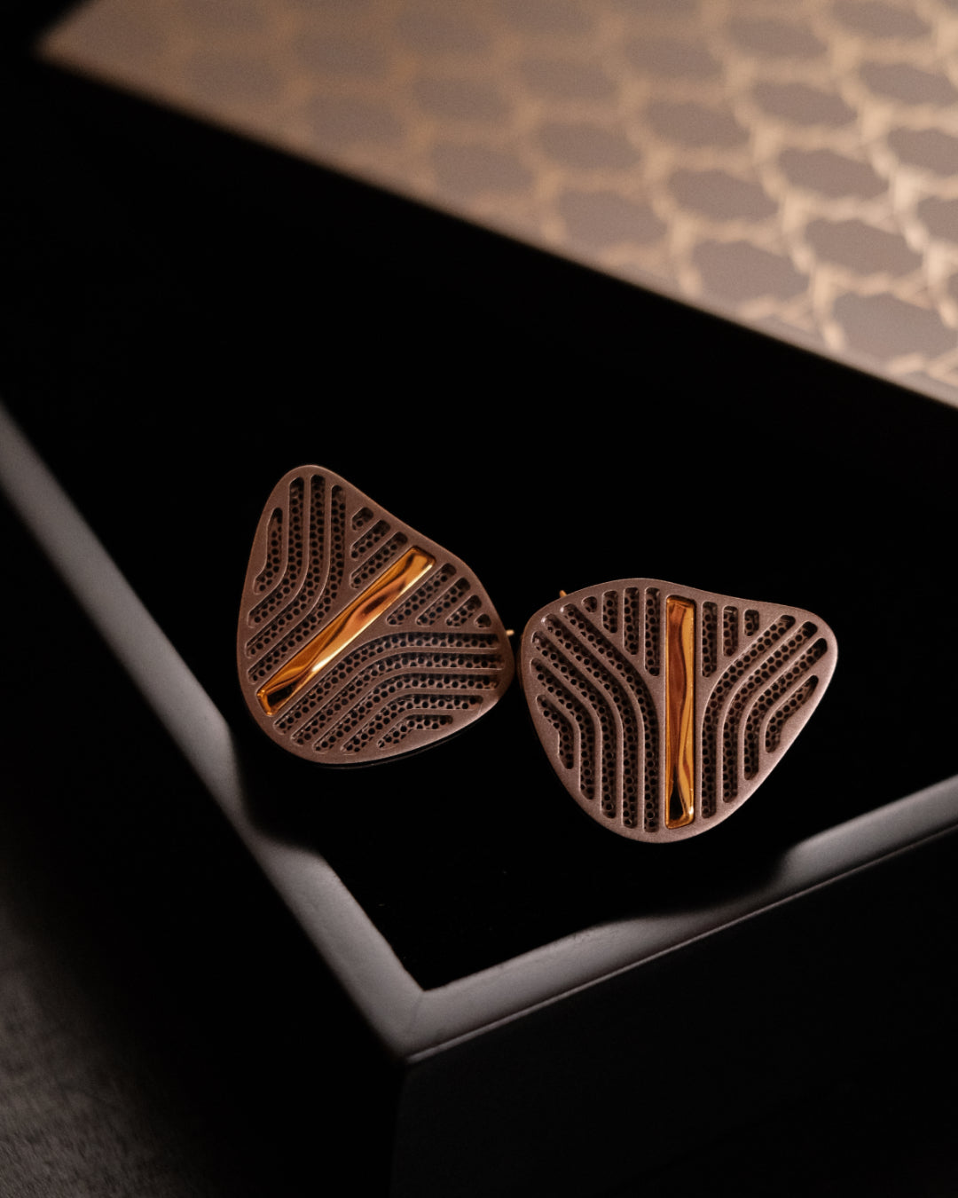 Pair of Melodic Artification Eternitum titanium IEMs